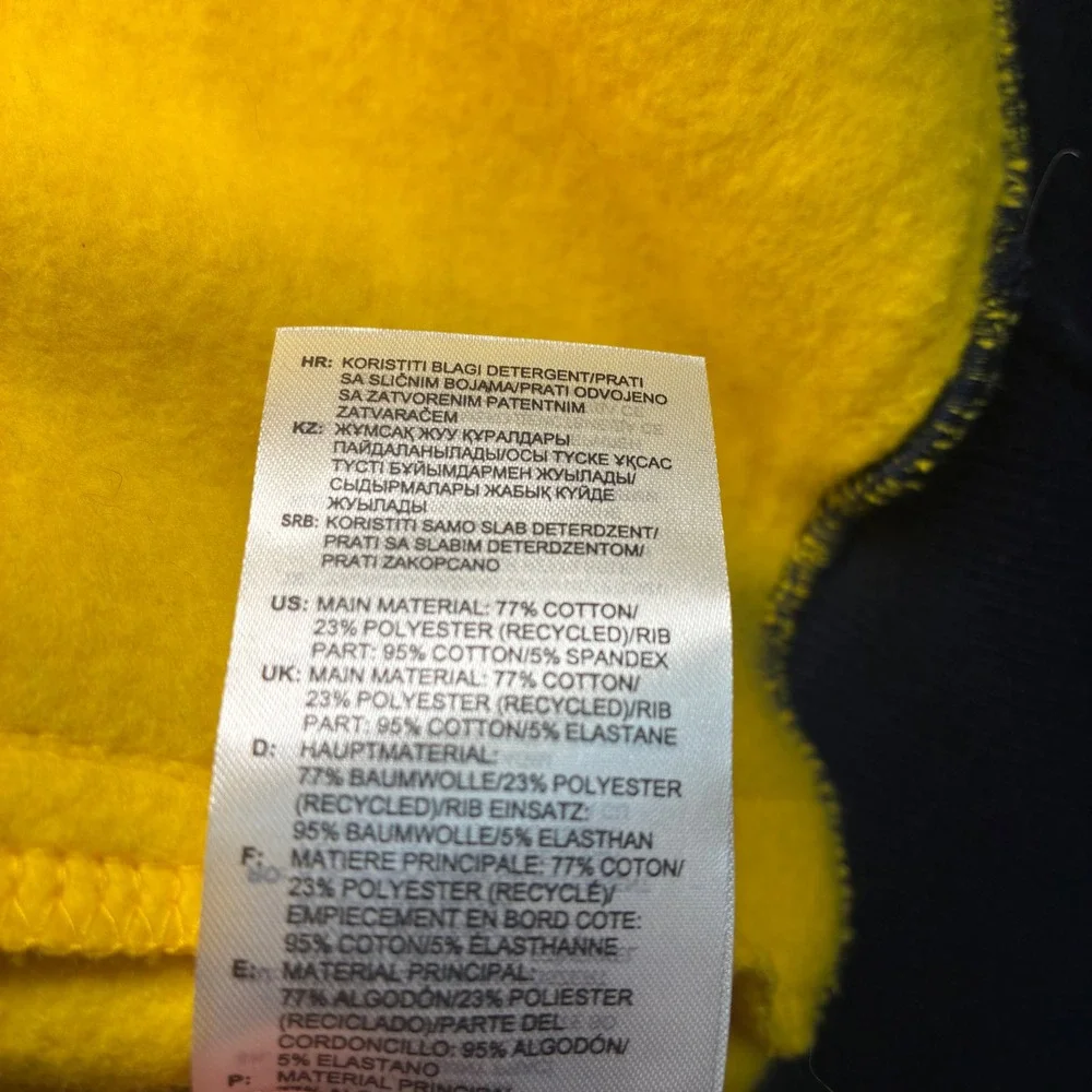 Adidas Arsenal FC Track Jacket Men S Yellow Blue Soccer Full Zip Sportswear Y2K